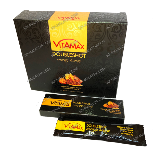 Royal Honey VITAMAX DOUBLESHOT MACA HONEY energy honey for him 10x20 g